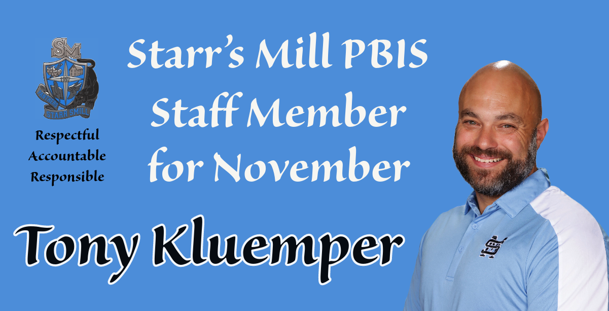  PBIS Staff Member of the Month